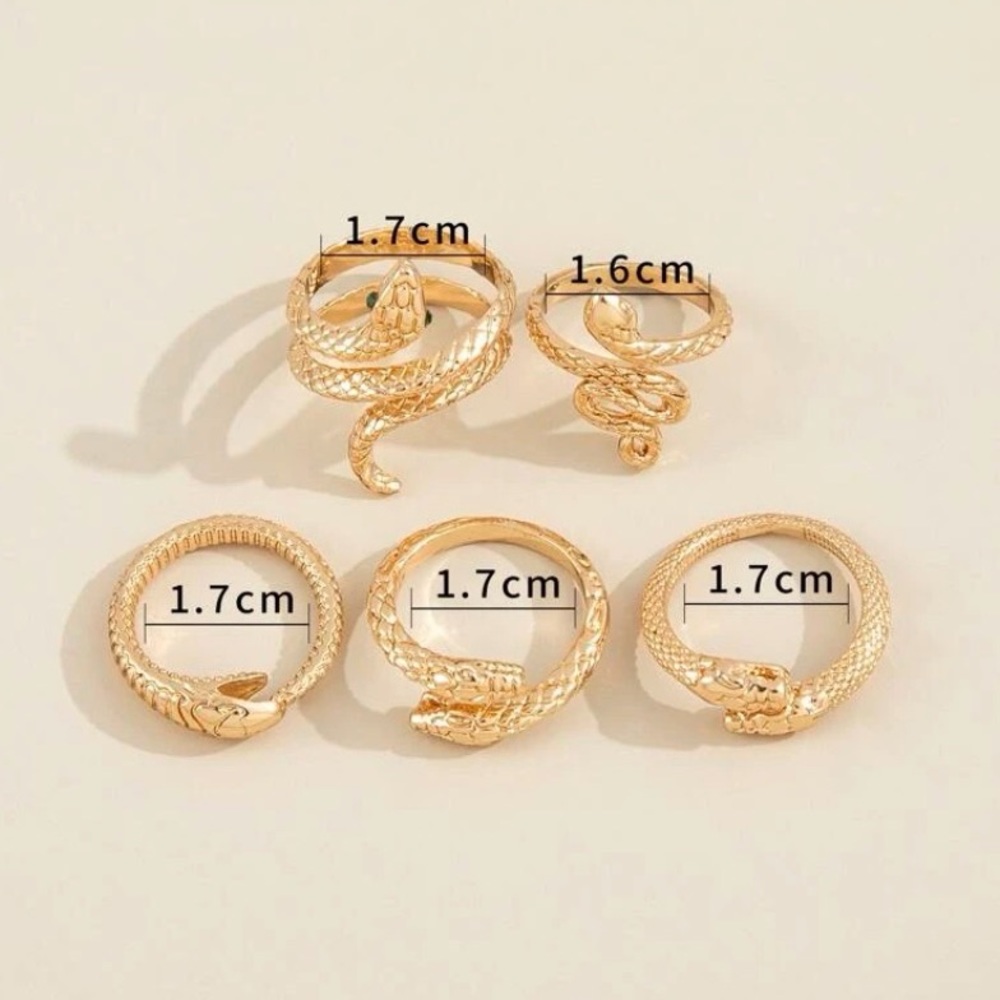Snake Ring Set - Picture 6 of 7